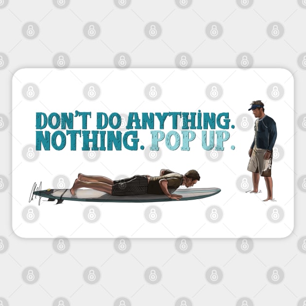 Forgetting Sarah Marshall: Pop Up Sticker by 51Deesigns